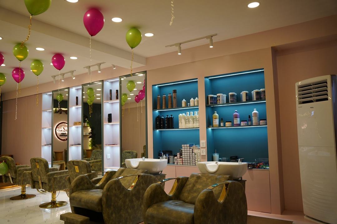 Inside Aini's Salon