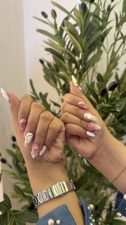 Nail art by the salon