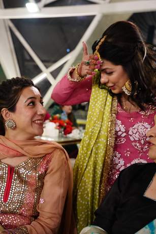 Guests at a celebration